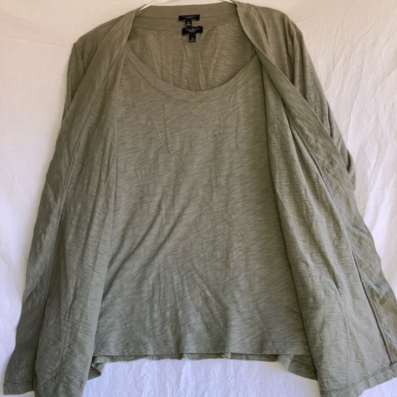 Talbots Woman 1XP 2 piece light weight "sweater set" - Picture 4 of 9